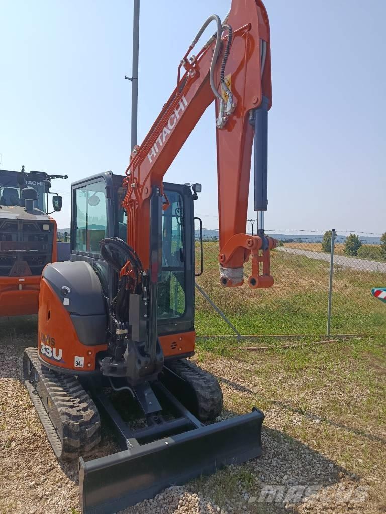 Hitachi ZX33U Bandgrävare