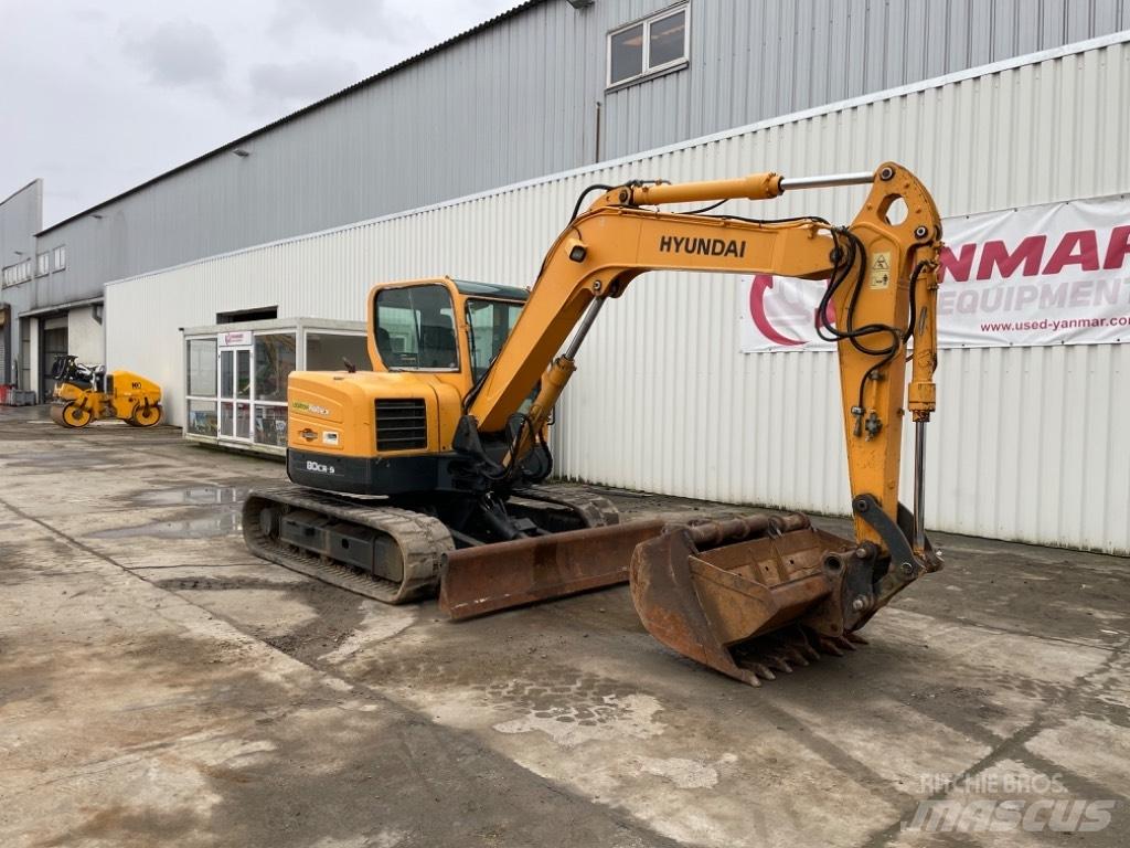 Hyundai R80CR-9 Midigrävmaskiner 7t - 12t