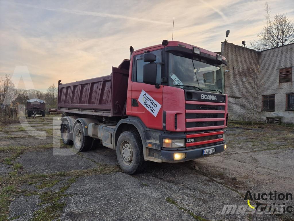 Scania R 124 Tippbilar