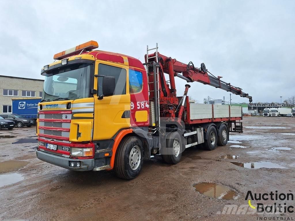 Scania R 124 GB Tippbilar