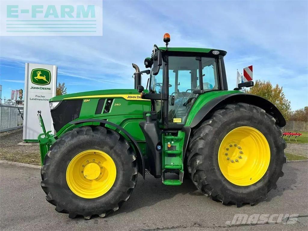 John Deere 6m 240 Traktorer