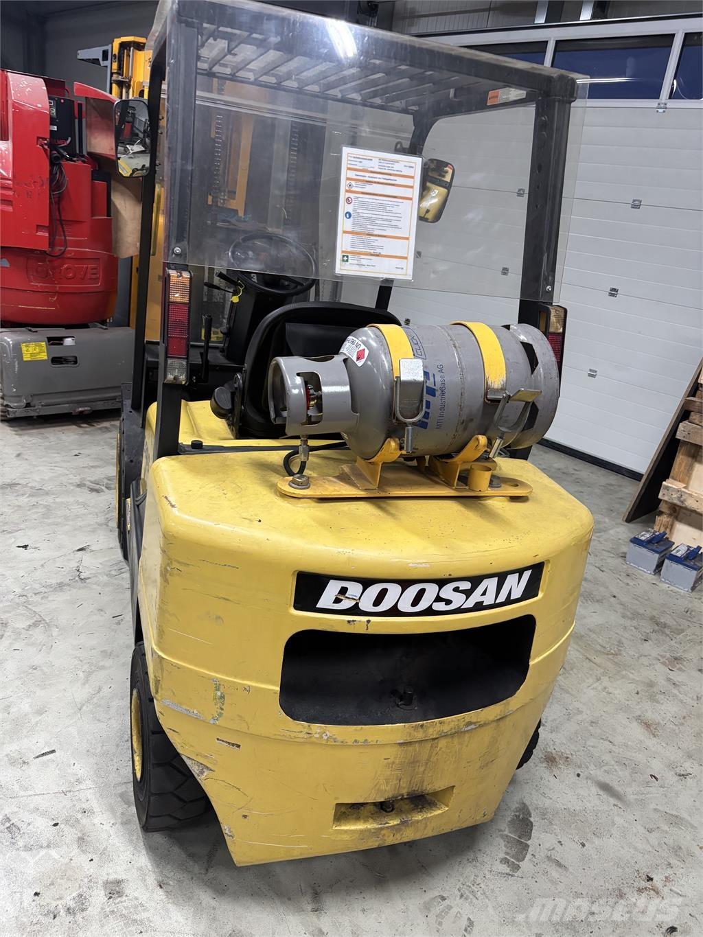 Doosan G30 Gasolmotviktstruckar