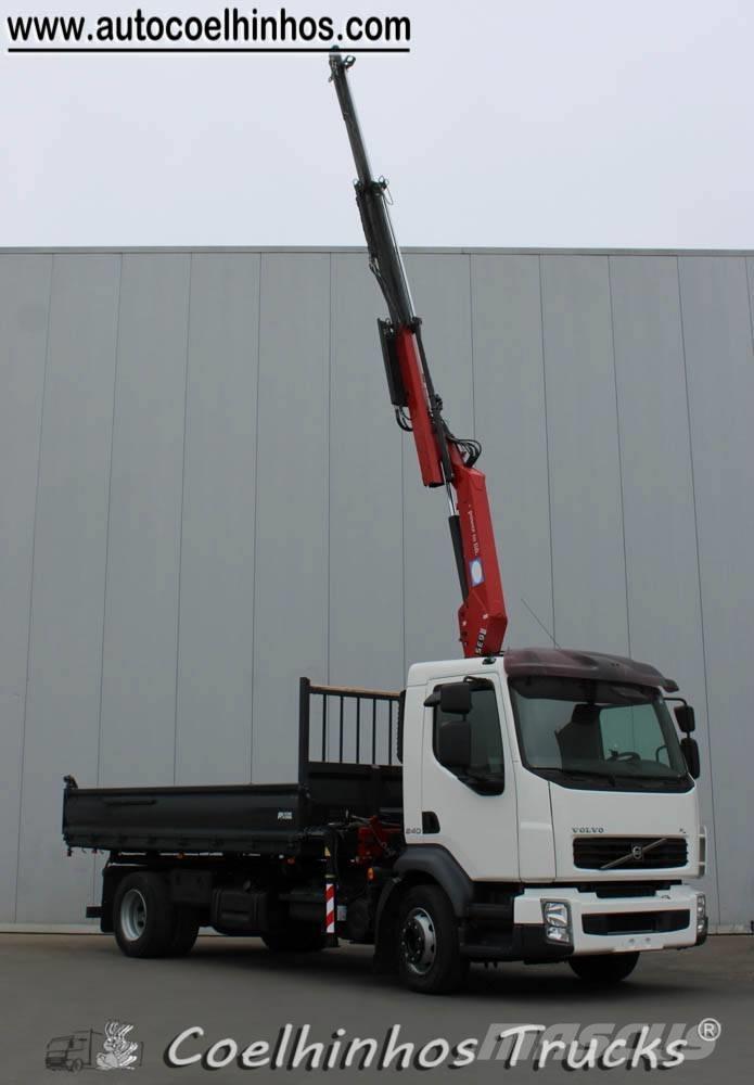 Volvo FL 240 + HMF 635 Tippbilar