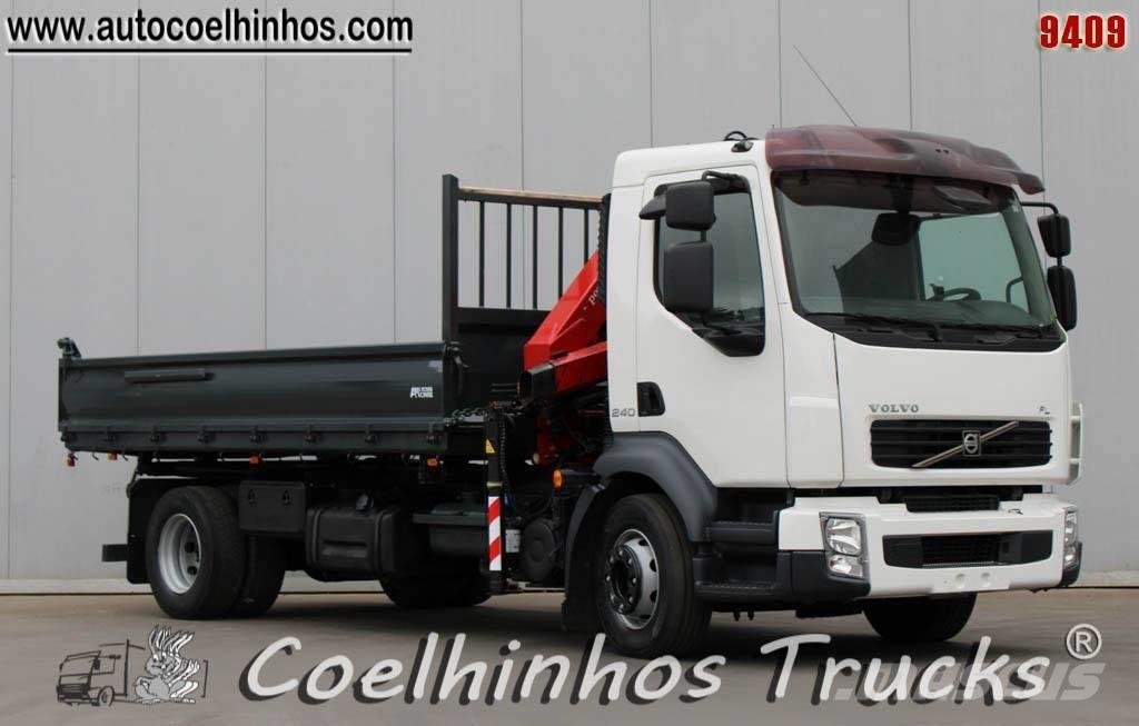 Volvo FL 240 + HMF 635 Tippbilar