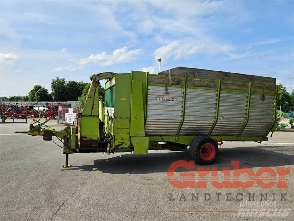CLAAS Rapido 40 Hackvagn / Självlastarvagn