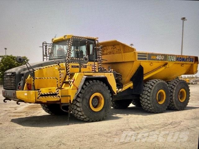 Komatsu HM 400-E Midjestyrd dumper