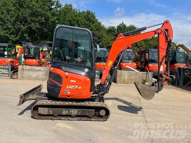 Kubota U 27-4 Minigrävare < 7t
