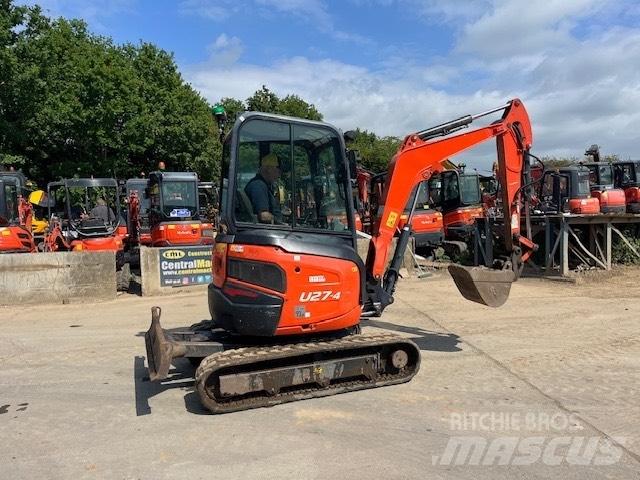 Kubota U 27-4 Minigrävare < 7t