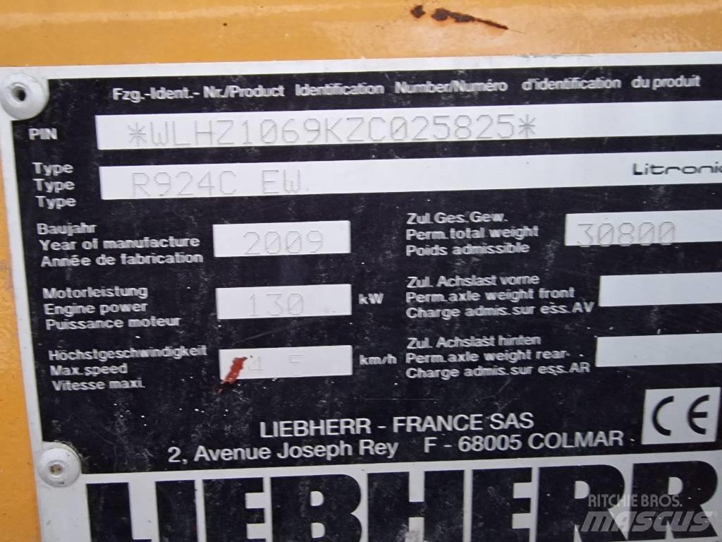 Liebherr R 924 C EW Avfalls / industri hantering