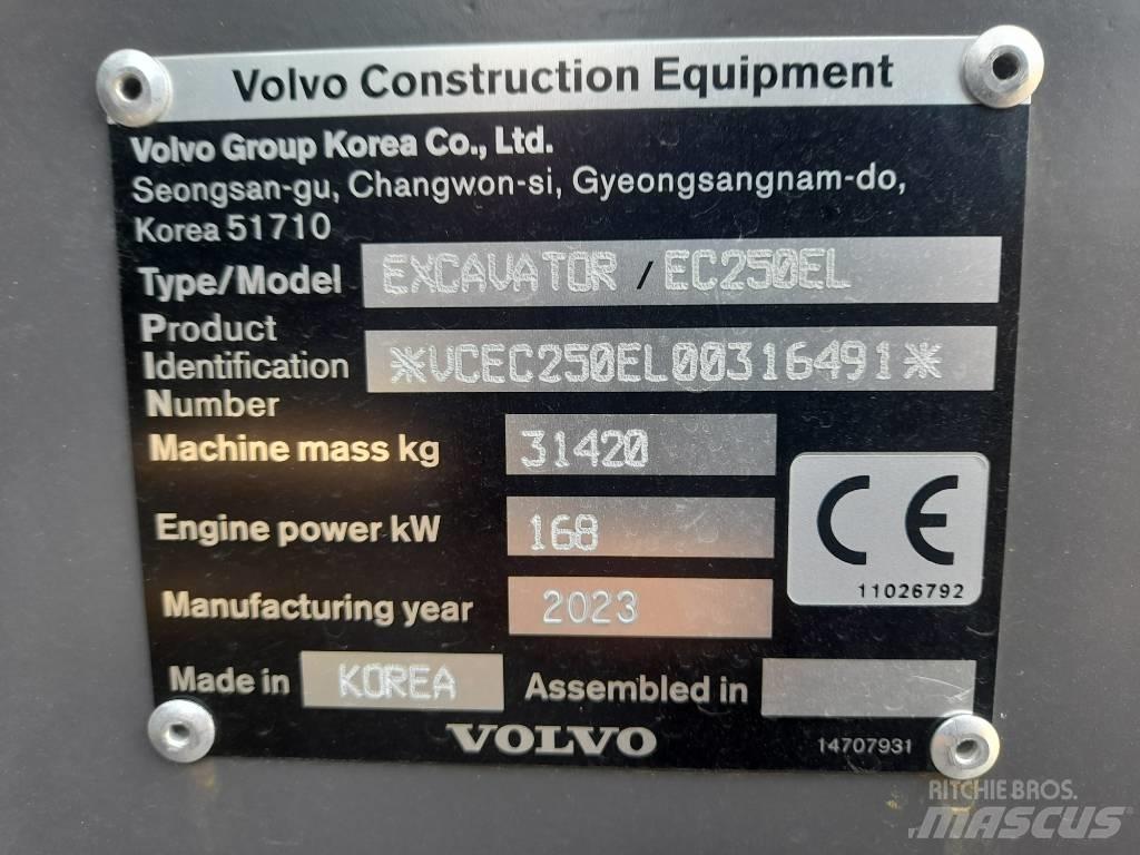 Volvo EC 250 EL Bandgrävare