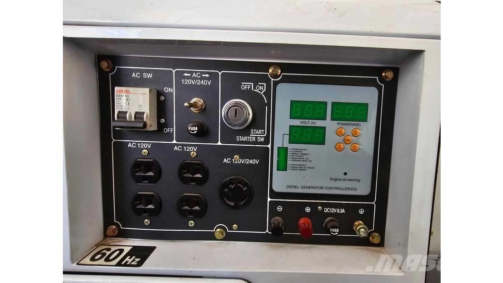 Mustang 6500 DP Dieselgeneratorer