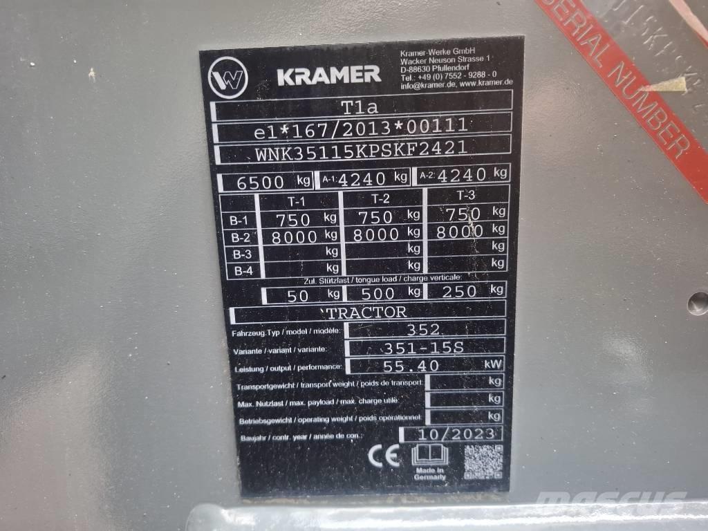 Kramer 8085 MYYTY Hjullastare