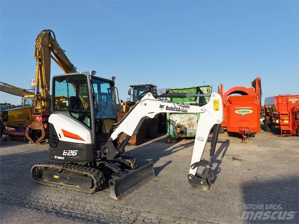 Bobcat E26 Minigrävare < 7t
