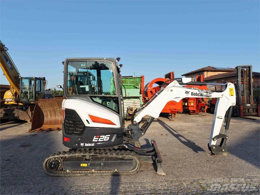 Bobcat E26 Minigrävare < 7t