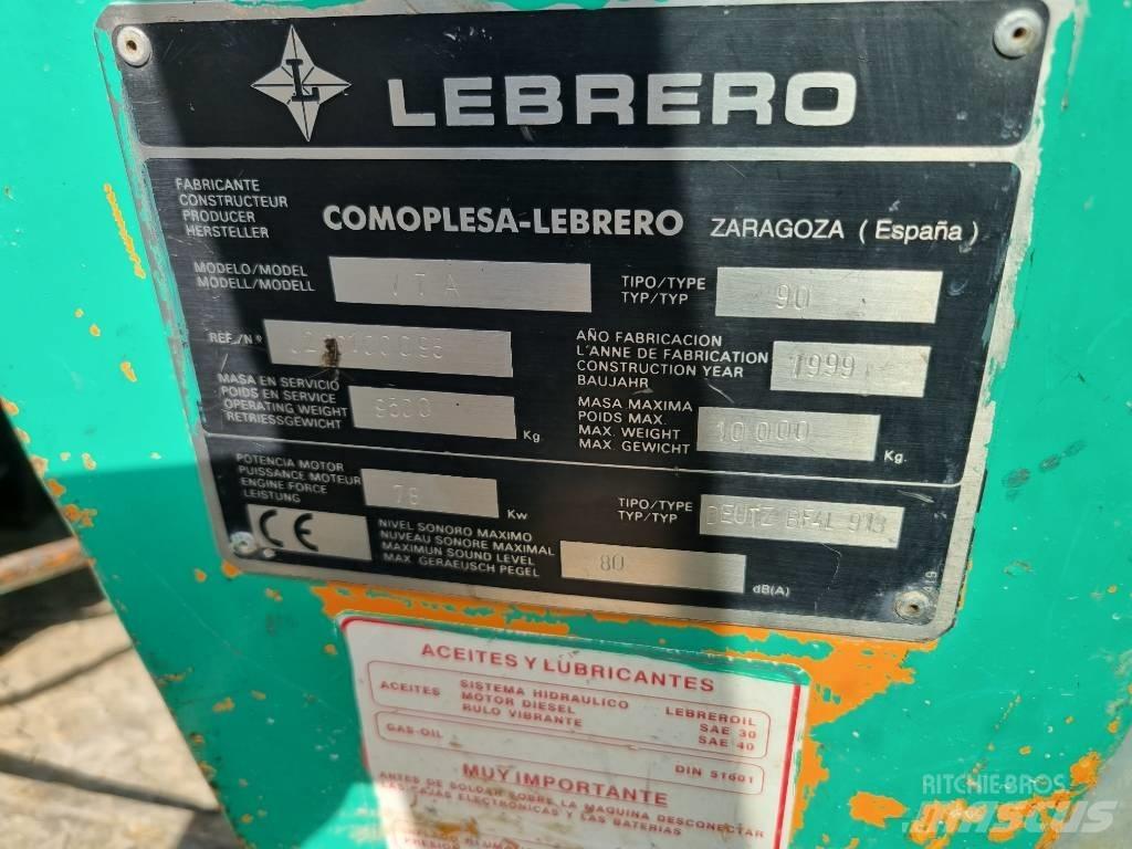 Lebrero VTA90 Tvåvalsvältar