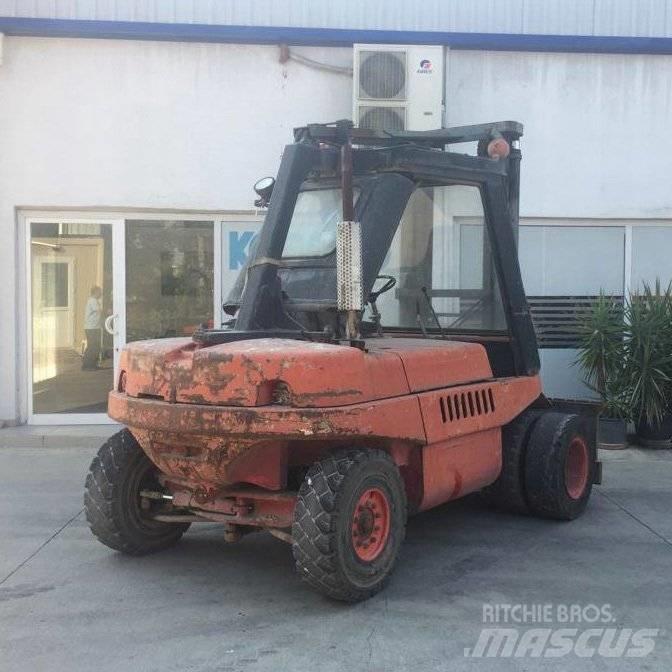 Linde H80D Dieselmotviktstruckar