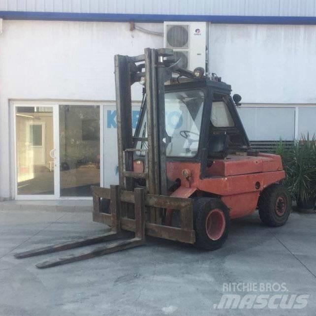 Linde H80D Dieselmotviktstruckar