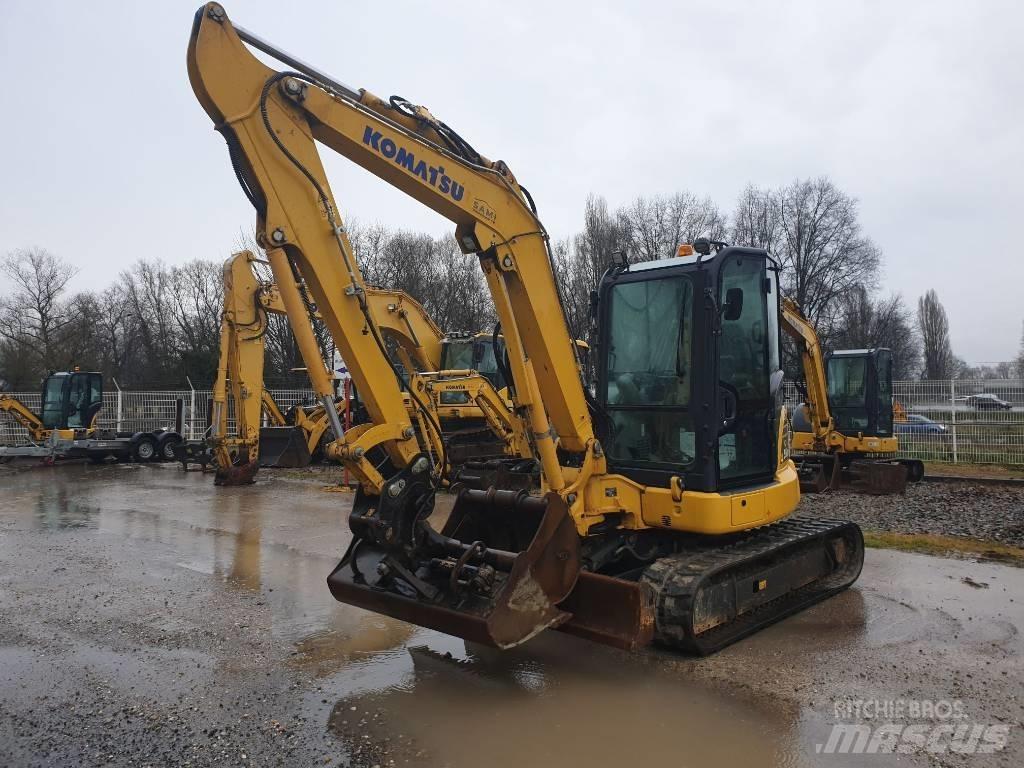 Komatsu PC55MR-5 Minigrävare < 7t