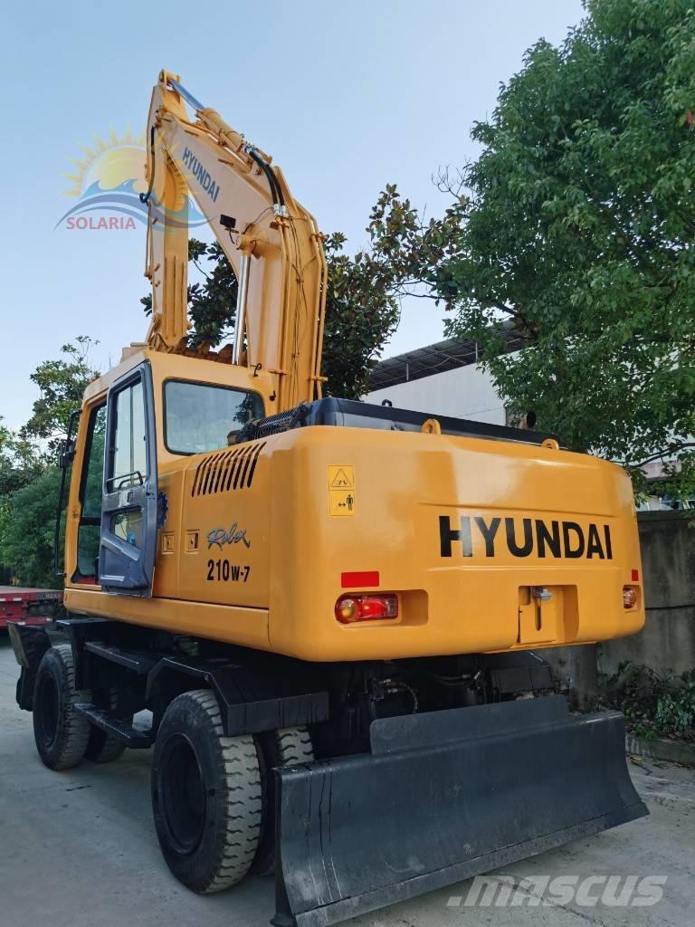 Hyundai robex 210w-7 Hjulgrävare