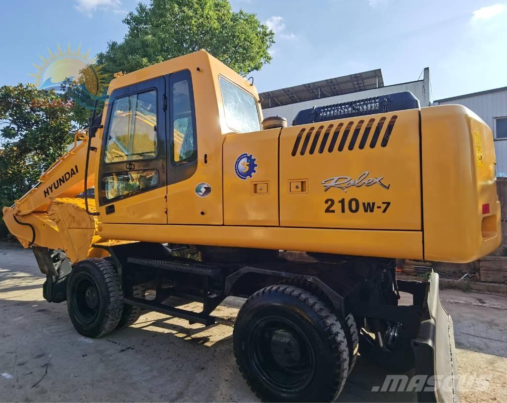 Hyundai robex 210w-7 Hjulgrävare