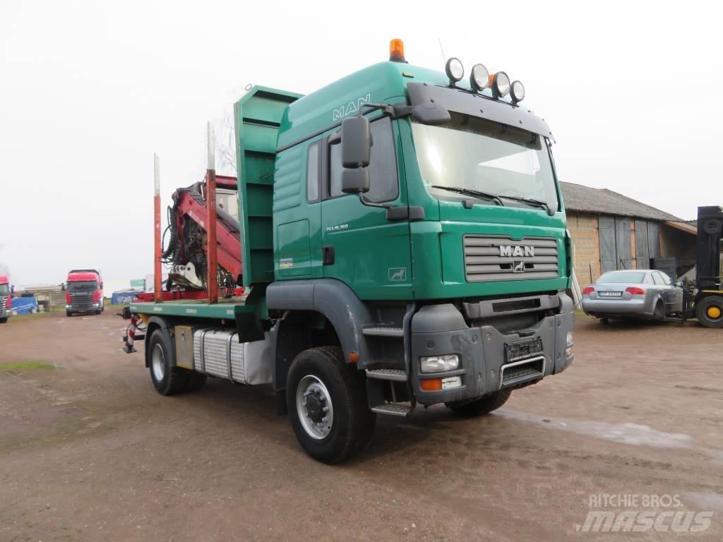 MAN TGA 18.360 Timmerbilar