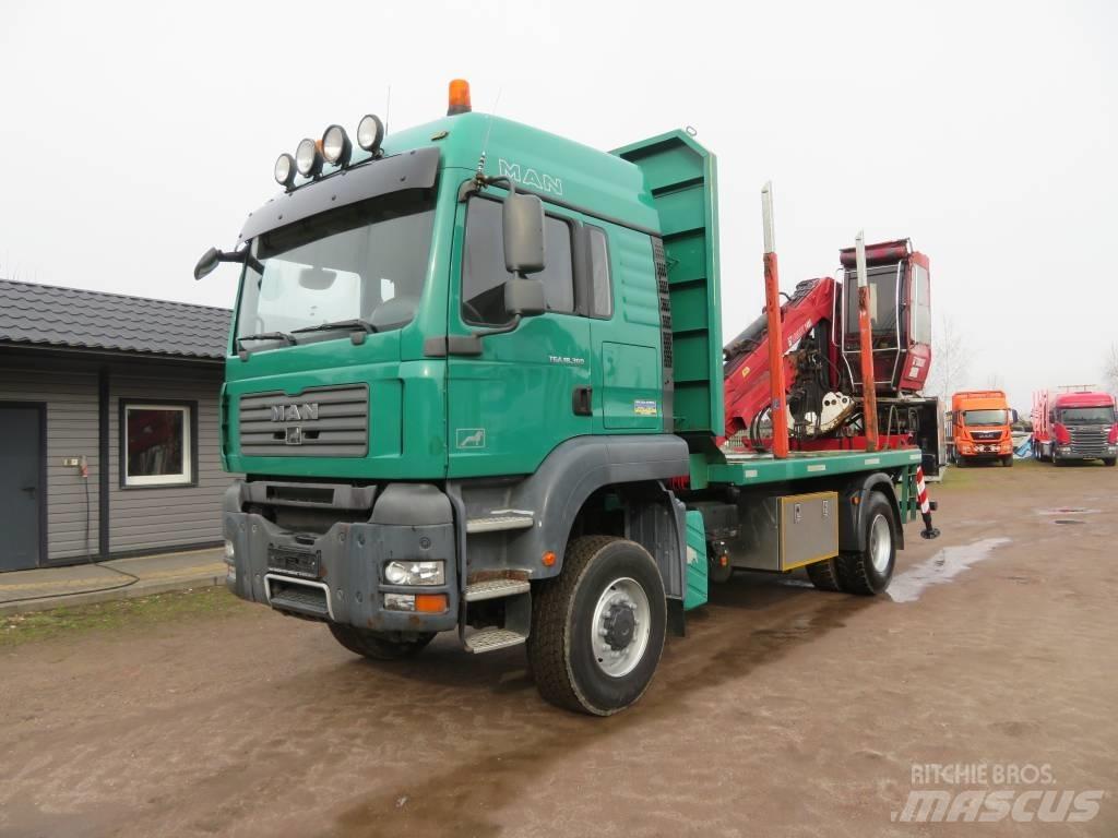 MAN TGA 18.360 Timmerbilar