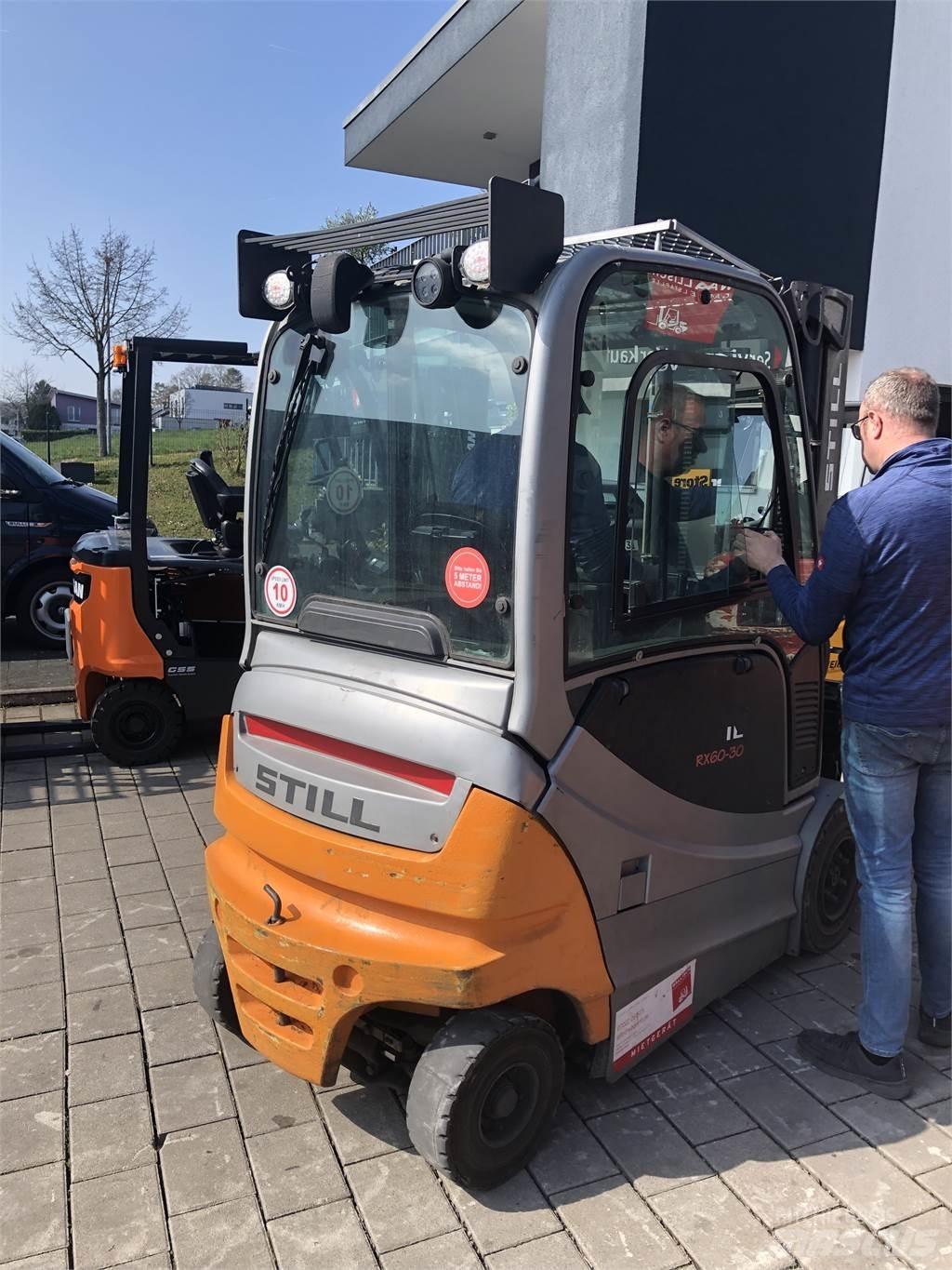 Still RX60-30 Elmotviktstruckar
