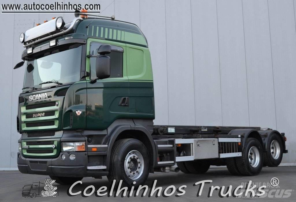 Scania R 500 Växelflak-/Containerbilar