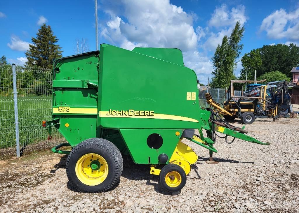 John Deere 578 Rundbalspressar