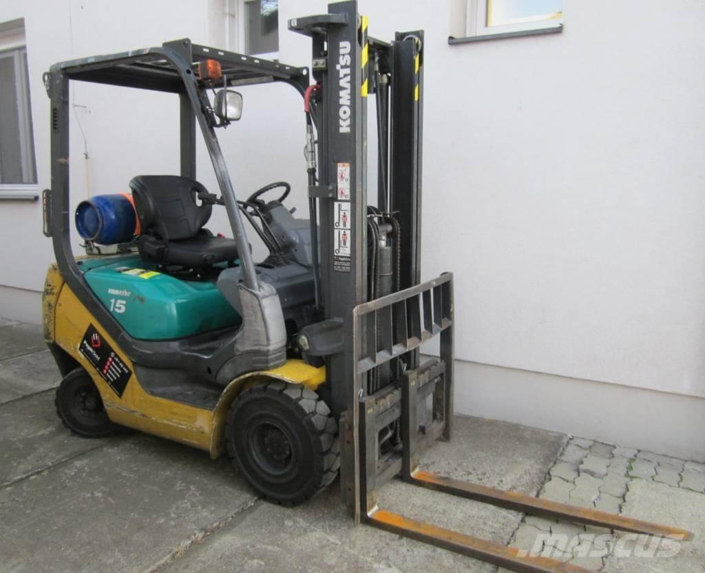 Komatsu FG 15 HT-20 Gasolmotviktstruckar