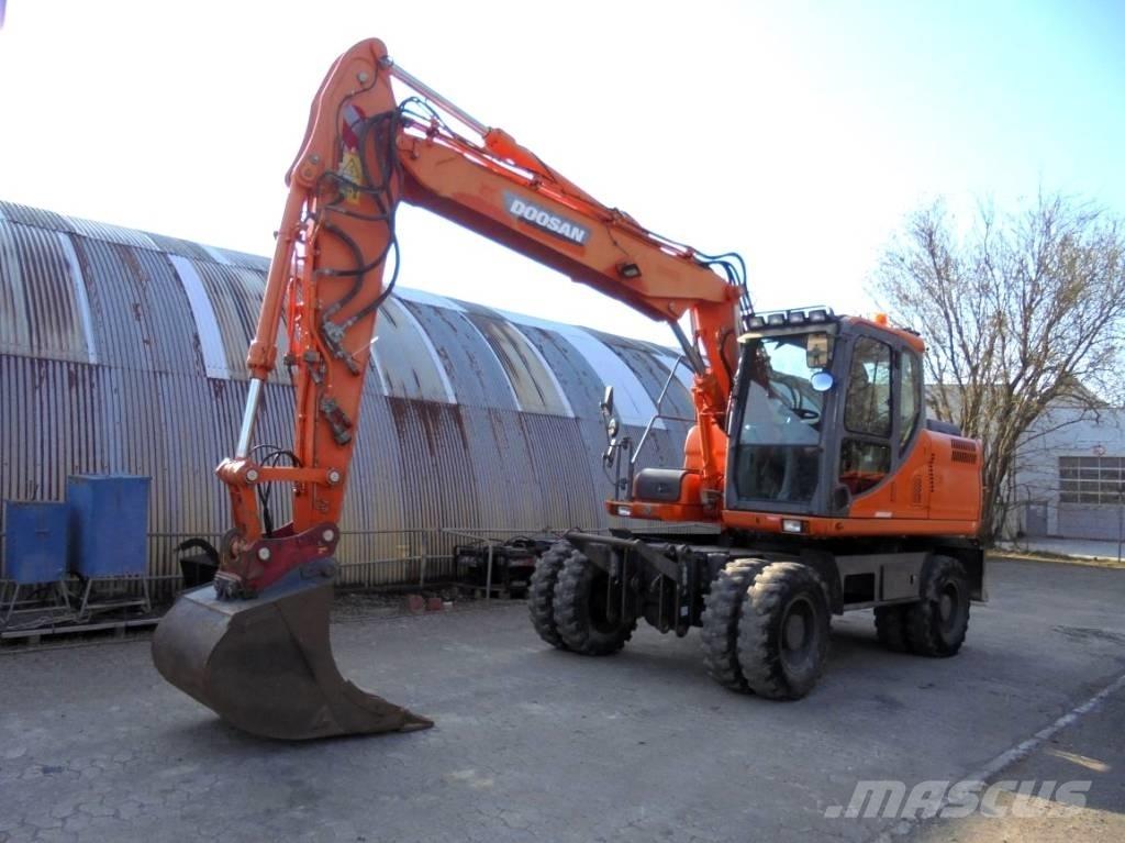 Doosan DX 160 W Hjulgrävare