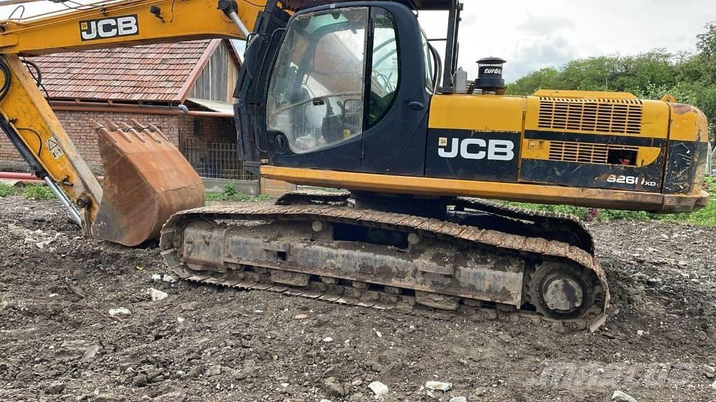 JCB JS 260 XD Chassi och upphängning