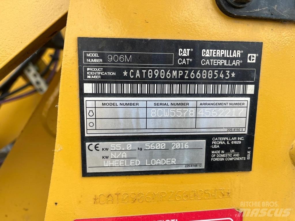 CAT 906M Hjullastare