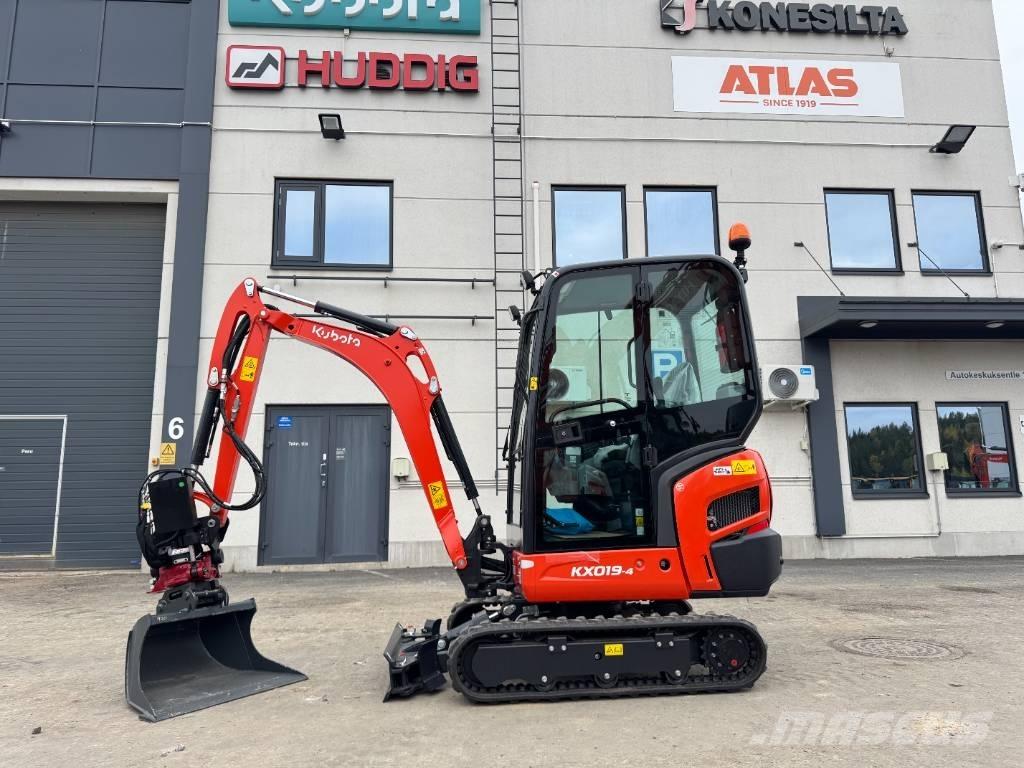 Kubota KX 019-4 Minigrävare < 7t