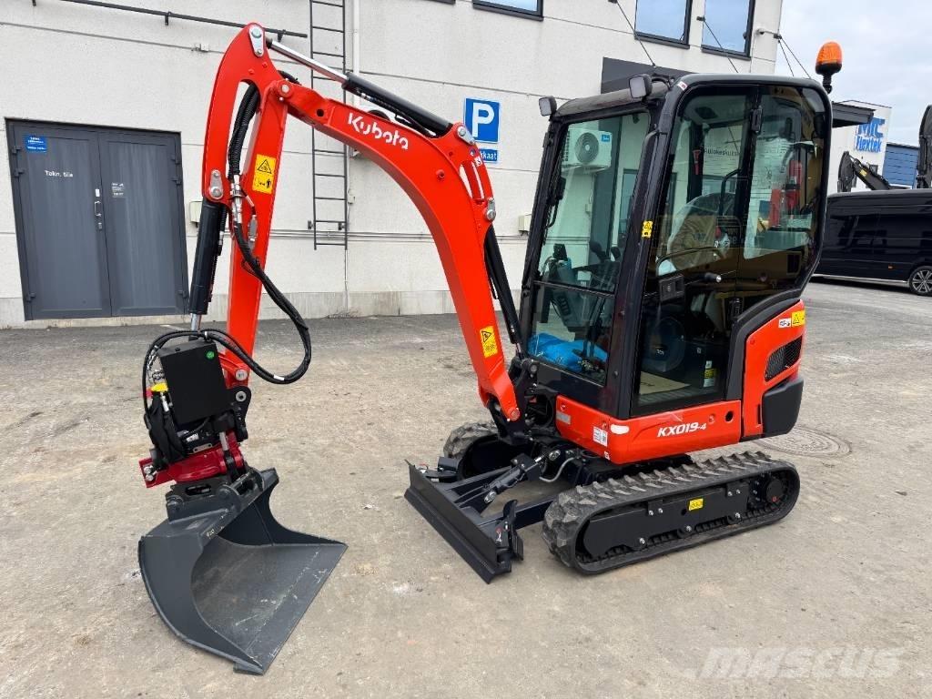 Kubota KX 019-4 Minigrävare < 7t