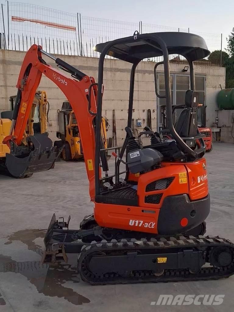 Kubota U17-3a Minigrävare < 7t