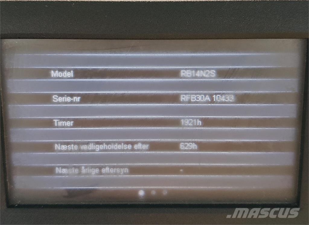 Mitsubishi RB14N2S Skjutstativtruck