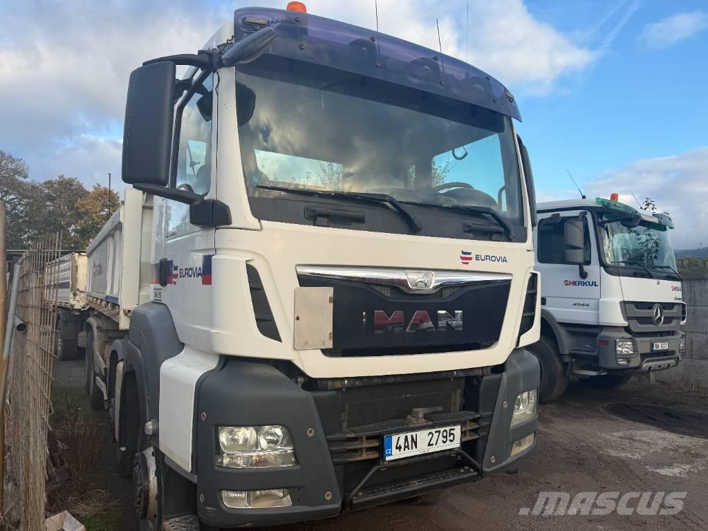 MAN TGS 35.480 Tippbilar
