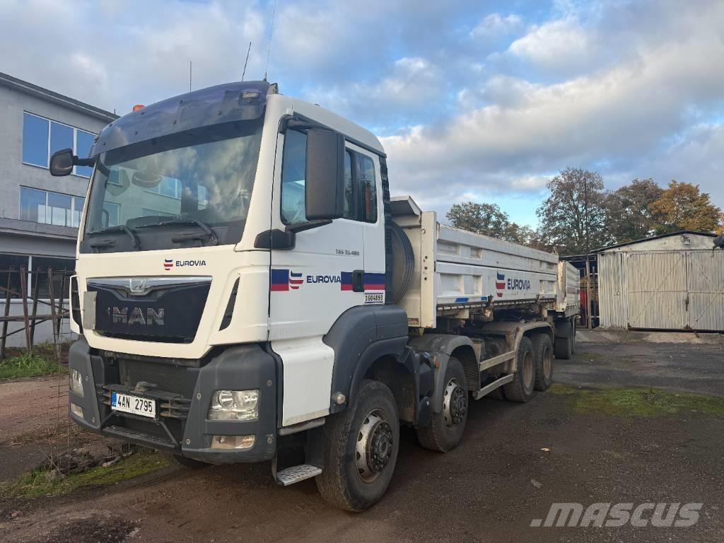 MAN TGS 35.480 Tippbilar