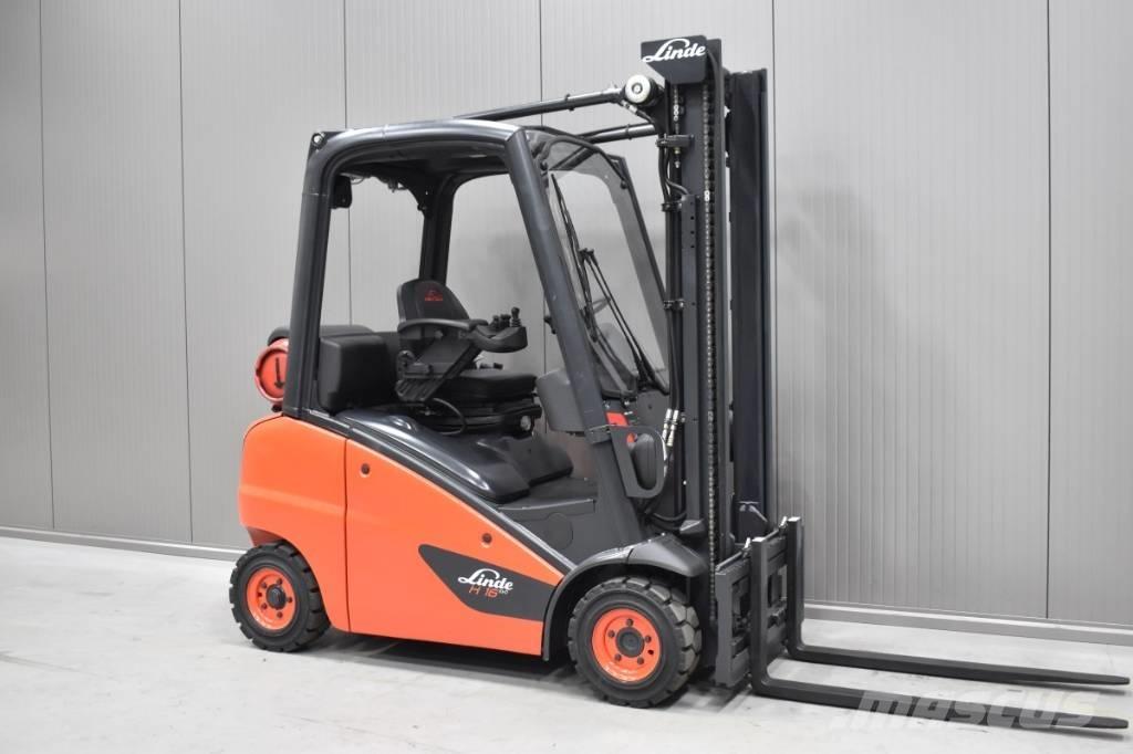 Linde H 16 T - 01 Gasolmotviktstruckar