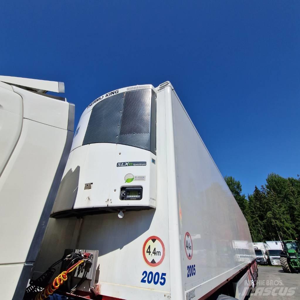 VAK 19,6m PV-5-54 Skåptrailer Kyl/Frys/Värme