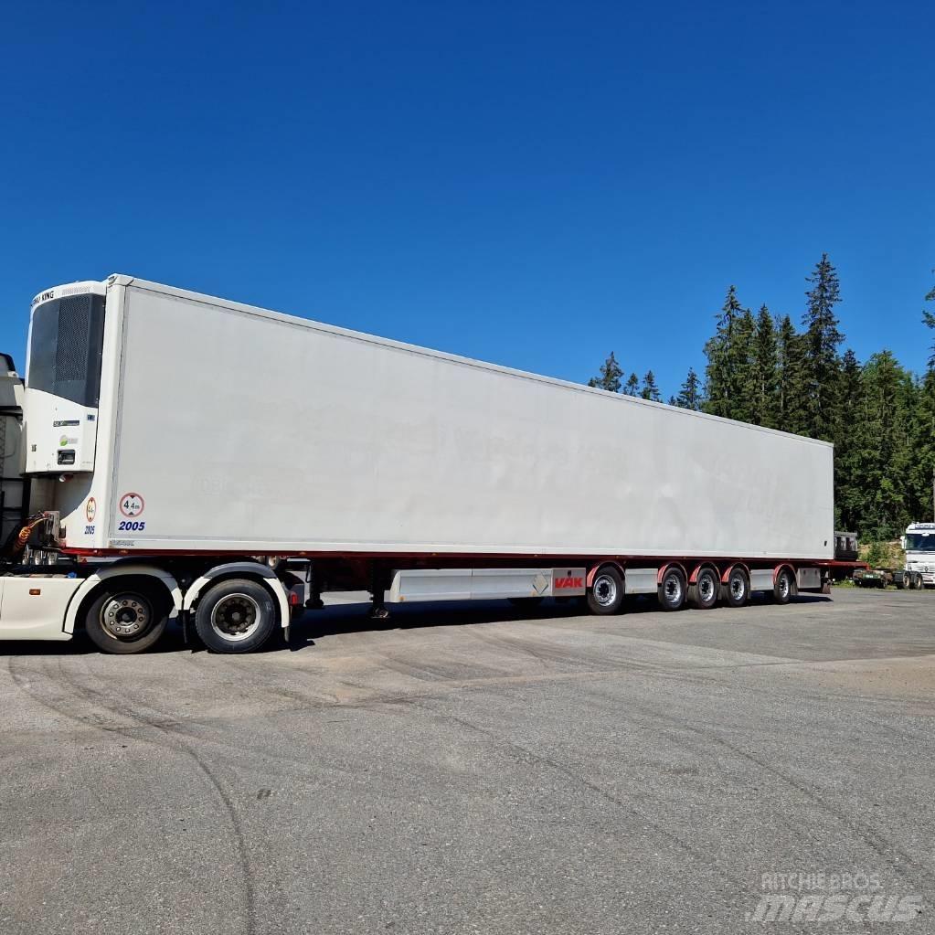 VAK 19,6m PV-5-54 Skåptrailer Kyl/Frys/Värme