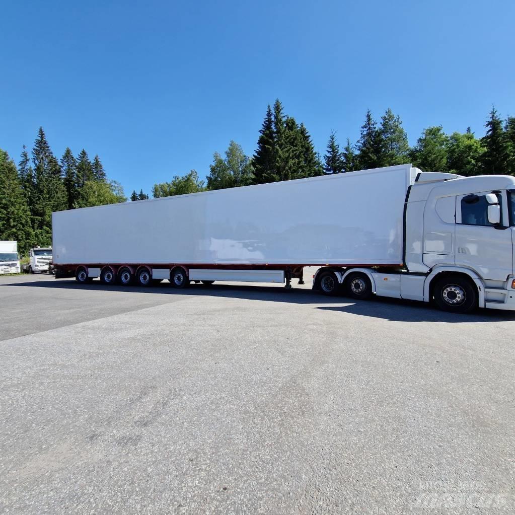 VAK 19,6m PV-5-54 Skåptrailer Kyl/Frys/Värme