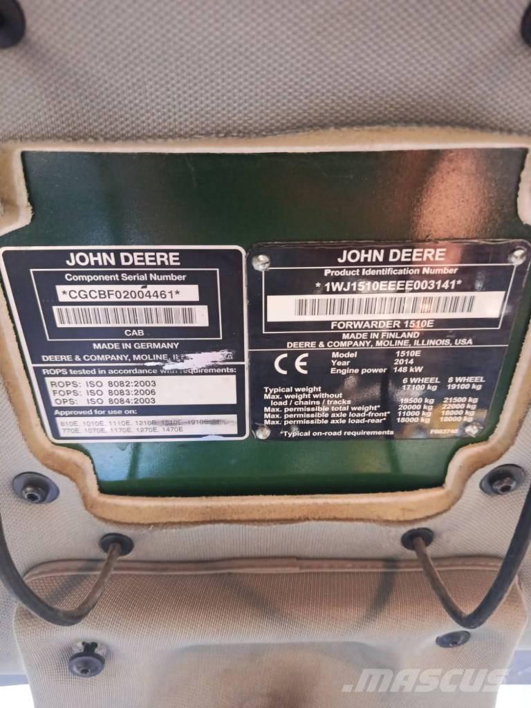 John Deere 1510 IT4 Skotare