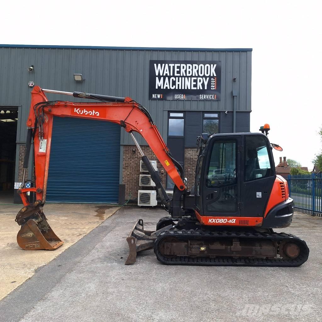 Kubota KX 080-4 Midigrävmaskiner 7t - 12t