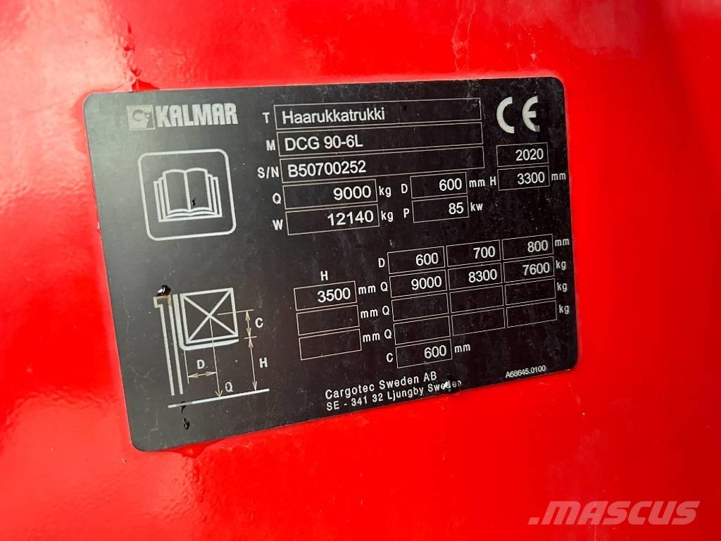 Kalmar DCG90-6L Dieselmotviktstruckar