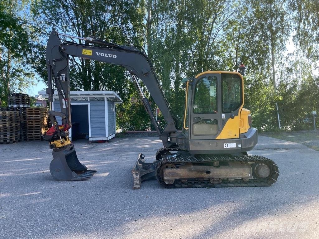 Volvo ECR 88 D Pro Midigrävmaskiner 7t - 12t