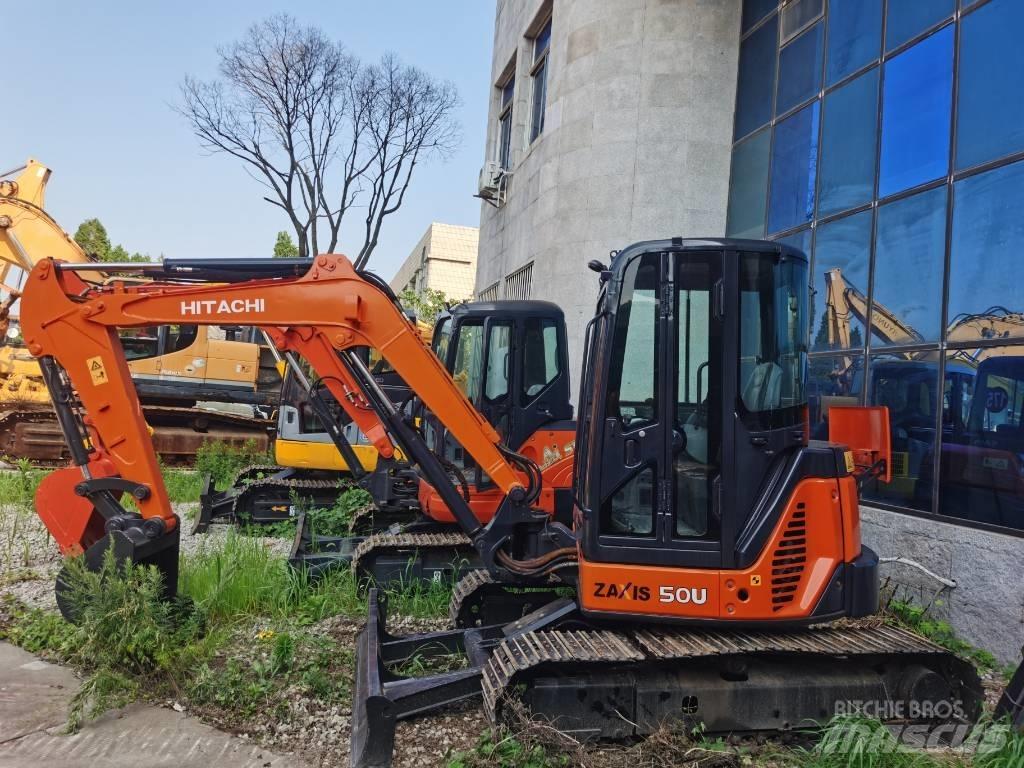 Hitachi ZX 50 U Minigrävare < 7t