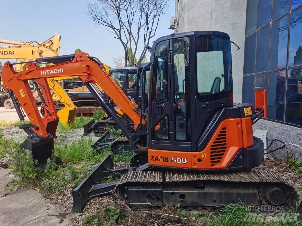Hitachi ZX 50 U Minigrävare < 7t