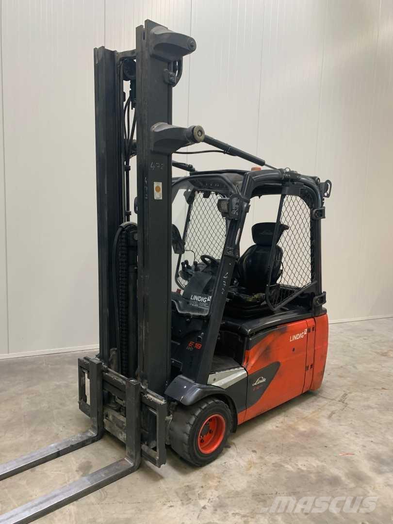 Linde E18L Elmotviktstruckar